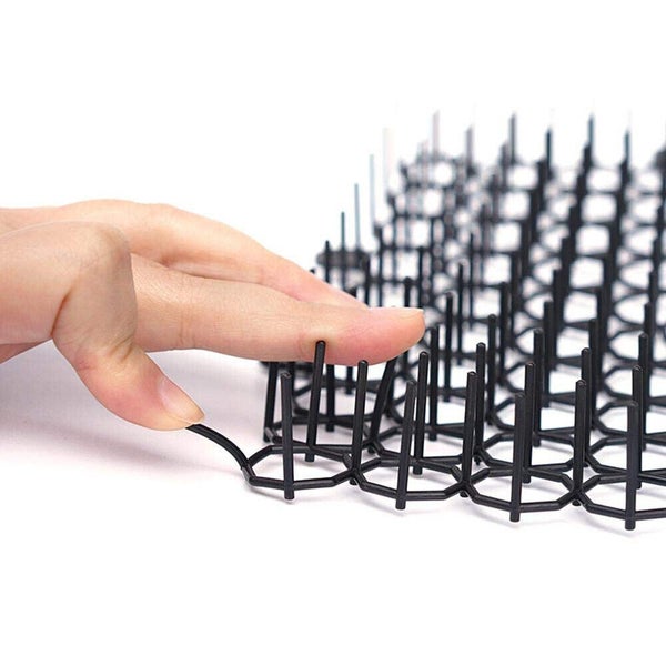 400x28cm Cat Scat Repellent Mat Anti-Cat Prickle Strips Spikes Deterrent Carousel 8