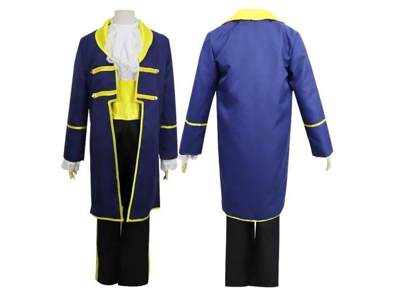Prince Fantasy Outfit Beauty And The Beast Cosplay Costume Halloween Party Set Carousel 1
