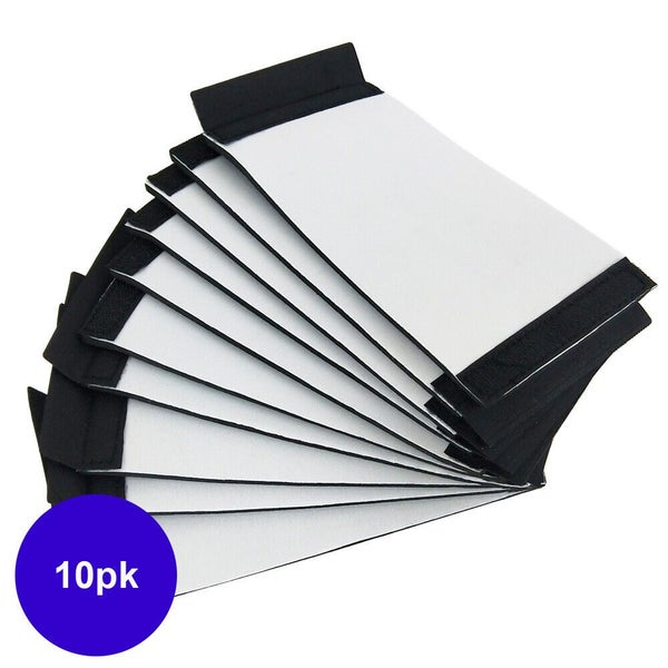 10pcs Blank Can Stubby Cooler Foldable Holder Sublimation Ink Heat Transfer Carousel 1