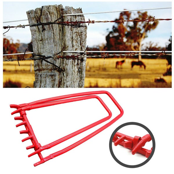 Fence Fixer Crimping Tool Ranch Barbed Wire Tightener Tightening Repair Crimper Carousel 1