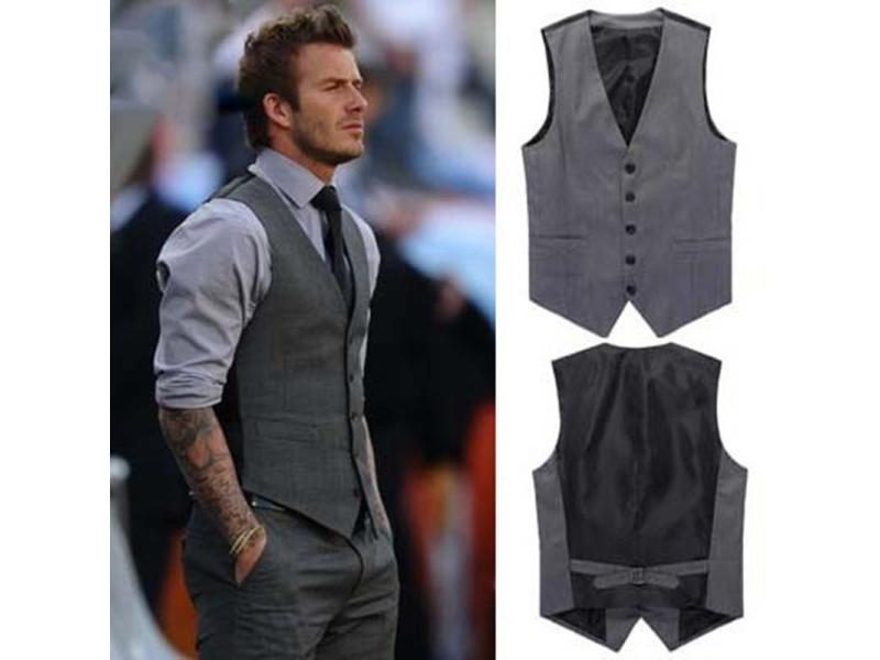 Men's Suit Vests Waistcoat Carousel 1