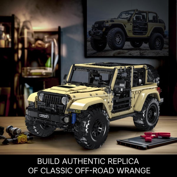 High-Quality Mould King Off-Road Car Blocks: 1:6 Scale, 3621 PCS! Carousel 2