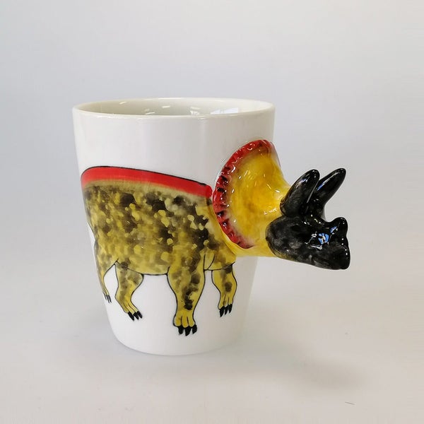 Triceratops Dinosaur Mug - 11cm Carousel 1