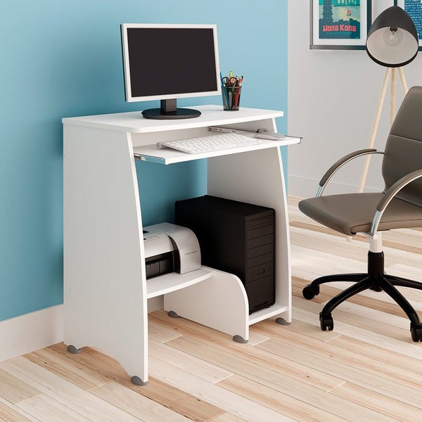 Cotia Computer Table - White, Classy? Solved! Carousel 2