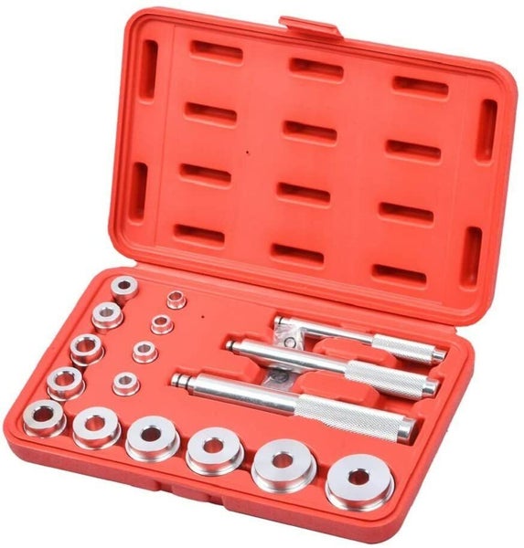 17pcs Wheel Bearing Race Aluminum Seal Bush Driver Set Garage Tool Kit Carousel 1