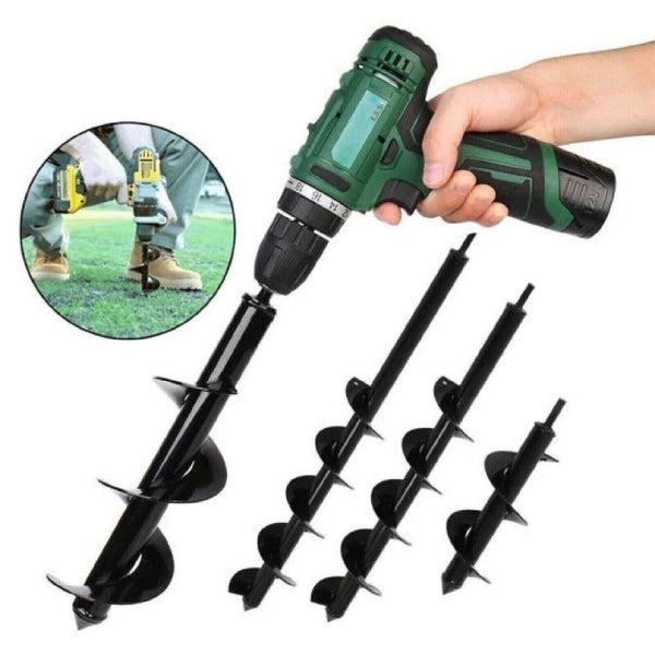 Power Garden Auger Earth Drill Bit ¦µ80 x300mm Post Digger Planter Outdoor Carousel 1