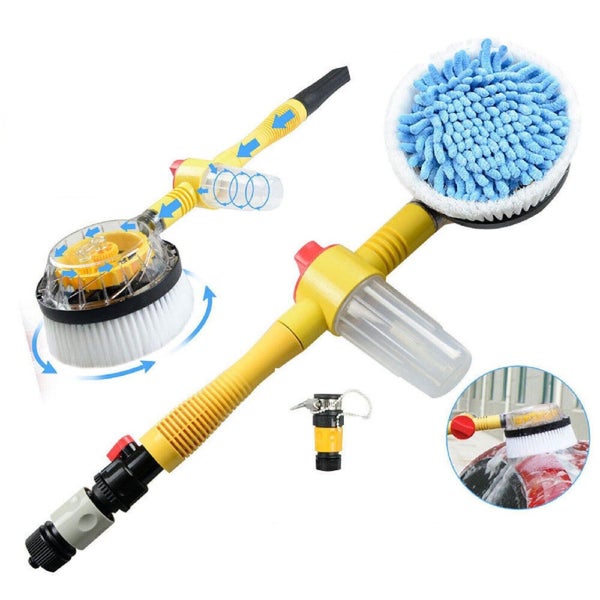 Car Pressure Washer Rotating Wash Brush Care Vehicle Washing Sponge w/ 5M Hose Carousel 1