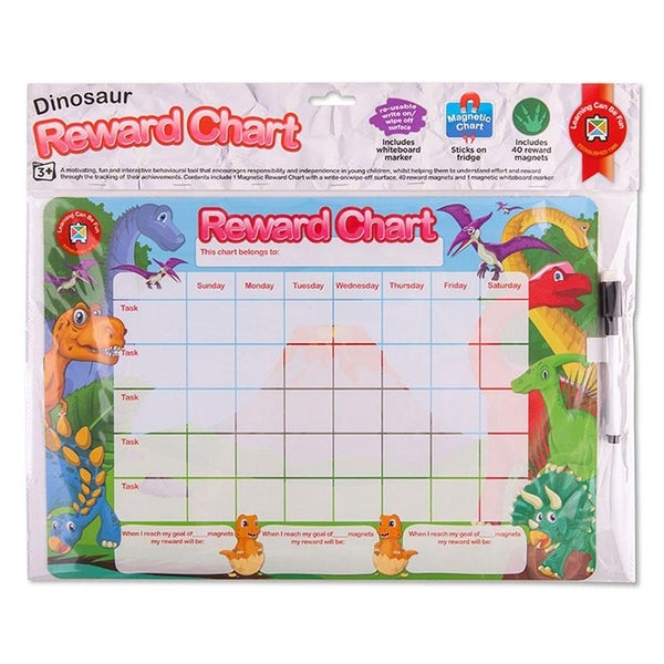 LCBF Reward Chart Magnetic Dinosaur Carousel 2