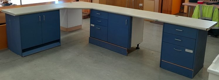 Large Office Desk H760 x L3150 x D560 DR11716 Carousel 1