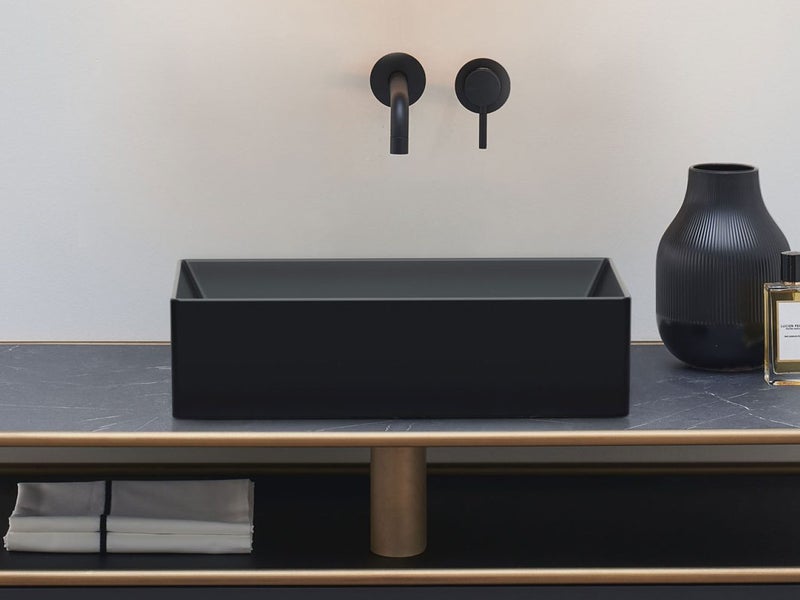 Kube X 60 Rectangle Vessel Basin Matt Black *Cancelled Order* Was $1099 Carousel 2