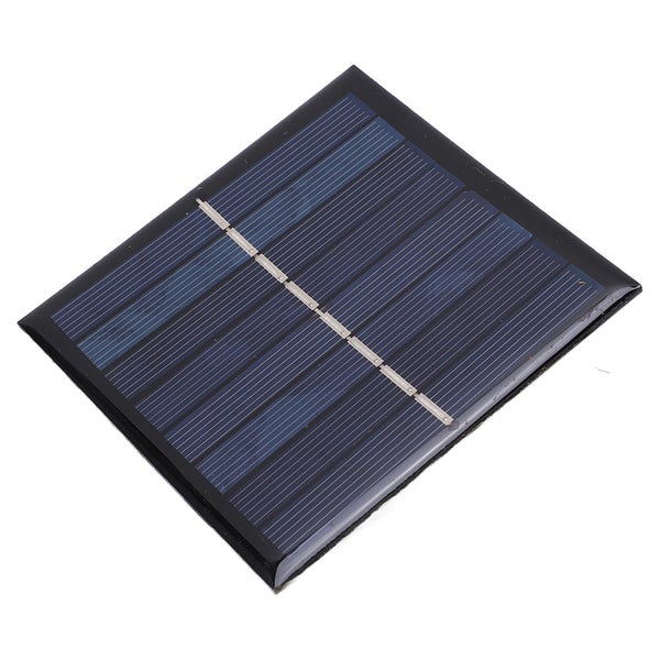 1W Solar Panel 4V High Conversion Rate Energy Saving for DIY Solar Power Charger Carousel 1