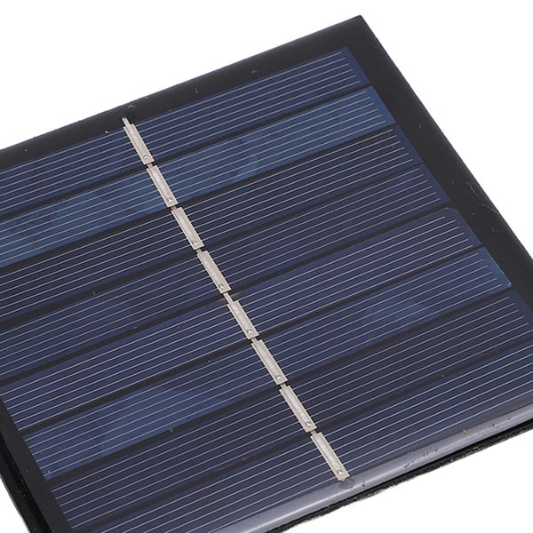 1W Solar Panel 4V High Conversion Rate Energy Saving for DIY Solar Power Charger Carousel 3