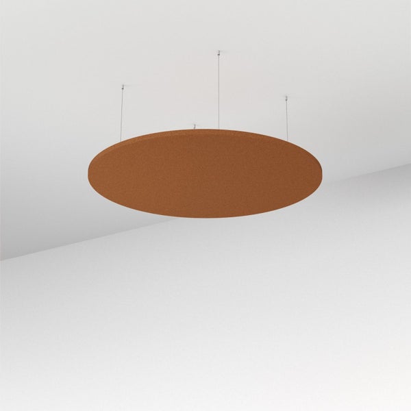 Acoustic Floating Ceiling Panel Round, 1200mm x 24mm, Choice of Colours Carousel 1