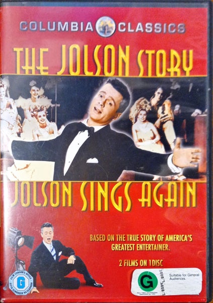 Jolson Story and Jolson Sings Again (Region 2 Version) Carousel 1