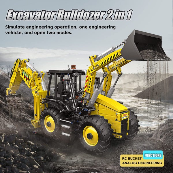 TECHNIC HEAVY-DUTY EXCAVATOR 2 In 1 Carousel 2
