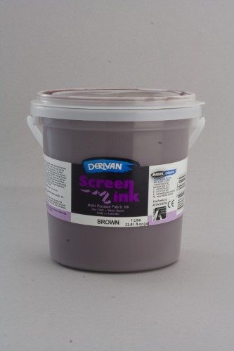 Ink - Derivan Screen Ink 1l Black Carousel 1