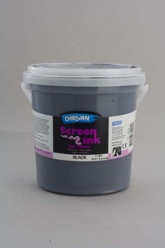 Ink - Derivan Screen Ink 1l Black Carousel 2