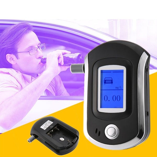 Digital Breathalyser with CE - 2 Pack Carousel 6
