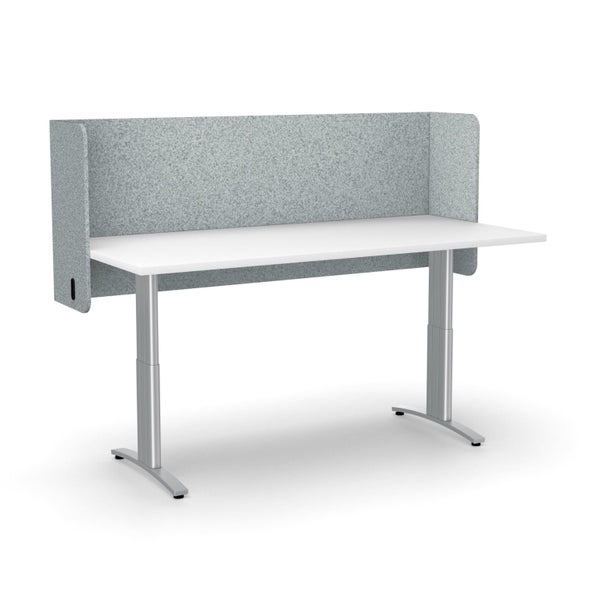 Acoustic Desk Screen Pod Parition, 600mm x 1500mm x 12mm, Choice of Colours Carousel 2