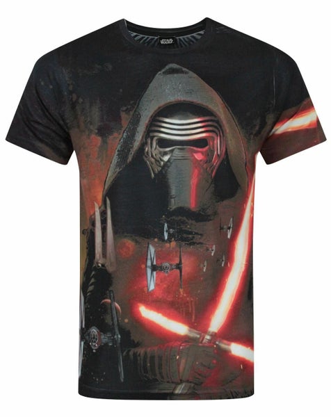 Star Wars White Short Sleeved T-Shirt (Mens) Carousel 1
