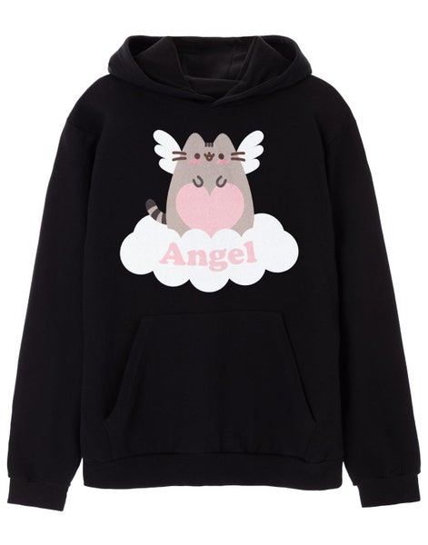 Pusheen Black Hoodie (Womens) Carousel 1