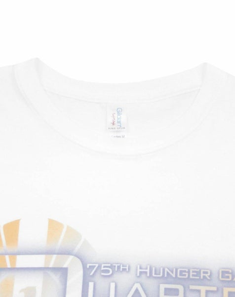 Hunger Games White Short Sleeved T-Shirt (Womens) Carousel 2