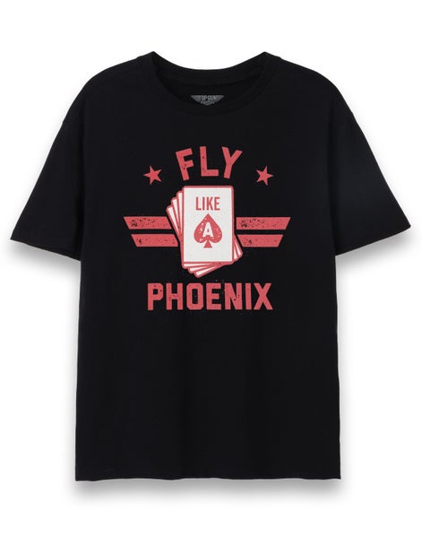 Top Gun: Maverick Black Short Sleeved T-Shirt (Mens) Carousel 1