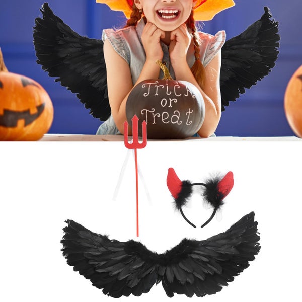 3 Pack Devil Angel Wing Set Handcrafted Lightweight Adult Angel Wing Set Carousel 2