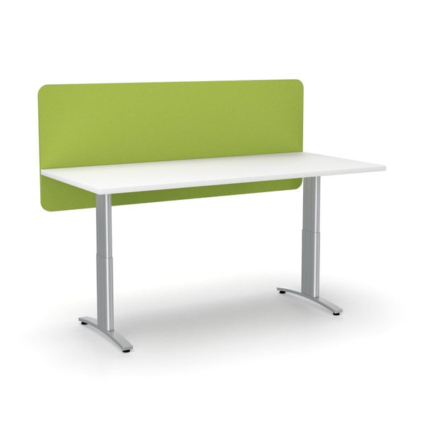 Acoustic Desk Screen Modesty Panel 600mm x 1800mm x 12mm - Choice of Colours Carousel 1