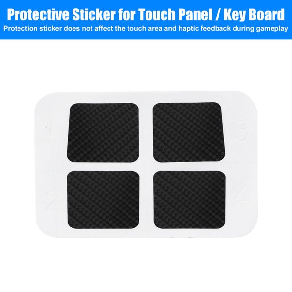 Dust Plug Protection Sticker Kit Fit for Steam Deck, Protective Sticker for Carousel 2