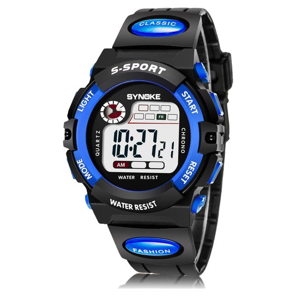 Kids Digital Sport Watch, Boys Girls Waterproof Sports Outdoor Watches, Chi Carousel 1
