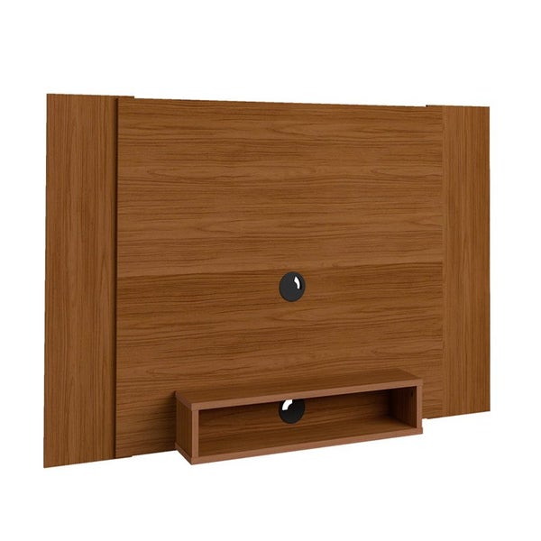 Maceio Tv Wall Panel - Cedar-Cedar/ Off White Carousel 2