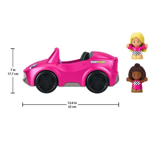 Fisher-Price: Little People Barbie Convertible Toy Car Carousel 5