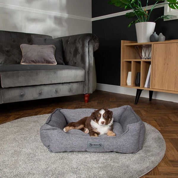 DOG BED SCRUFFS MANHATTAN BOX BED GREY XTRA LARGE Carousel 7