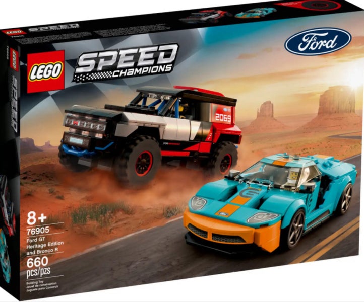 Lego Speed Champions Ford GT Heritage Edition and Bronco (76905) Carousel 1