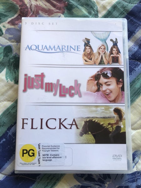 “Aquamarine - Just My Luck - Flicka.” Carousel 1