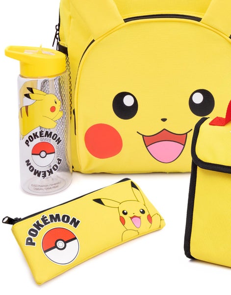 Pokemon Yellow 4 Piece Backpack Set (Boys) Carousel 2