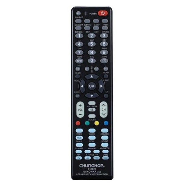 Chunghop Universal TV Remote Control Compatible with Konka LCD Smart HD Plasma Carousel 1