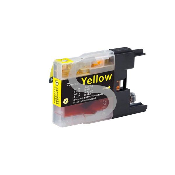 LC40 LC73 LC77 Yellow compatible ink for Brother FCJ430W MFCJ625DW MFCJ825DW Carousel 1