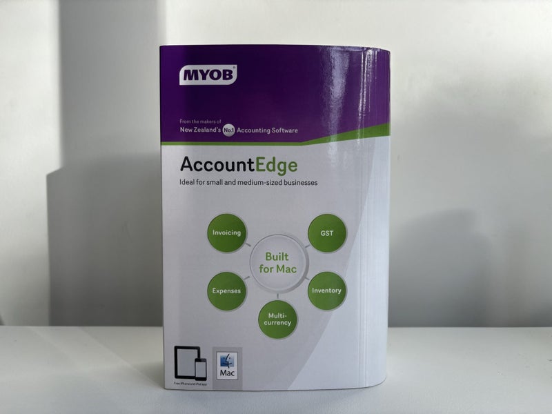 MYOB Acount Edge for Mac Carousel 1