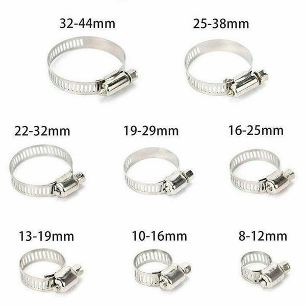 91Pcs Stainless Steel Hose Clamps Kit Carousel 2