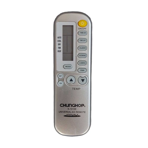 Air Conditioner AC Remote Control Silver - For LG LIANGYU LITTLESWAN LONGHE Carousel 1