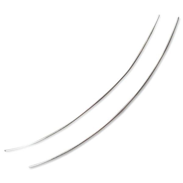 2x 7" Silver Rods 18 Gauge 99.99% High Purity Fine Soft Wire Colloidal Electrode Carousel 1