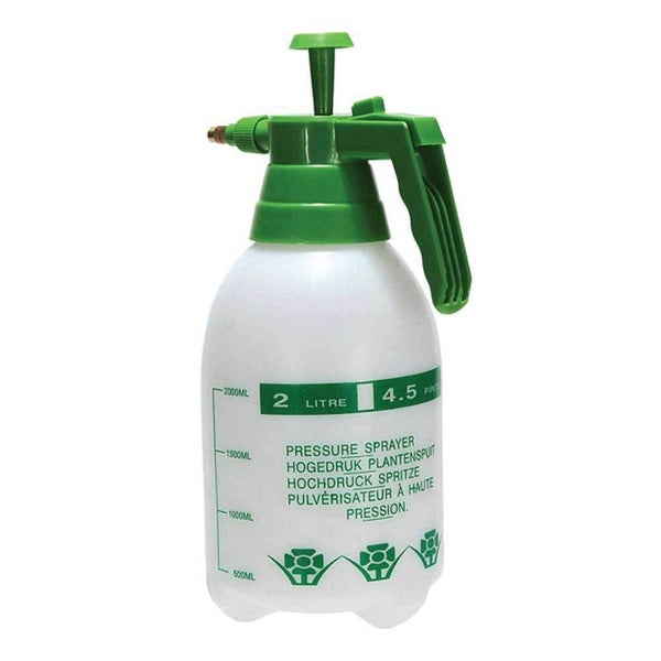 2L Hand Held Pressure Sprayer - Plastic Garden Pump For Liquids - Portable Bo... Carousel 1