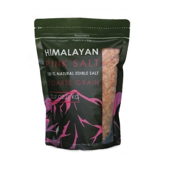 Edible Himalayan Coarse Salt 1kg Zip-lock Bag Carousel 1