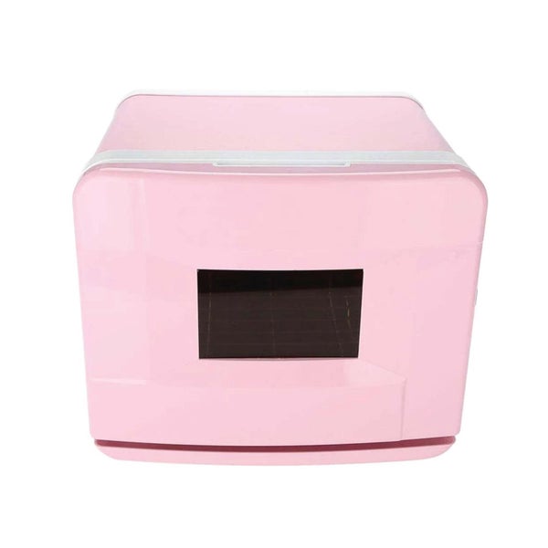 Orku 8L Pink Electric Towel Warmer UV Steriliser Cabinet Salon Heat Sanitiser Carousel 1