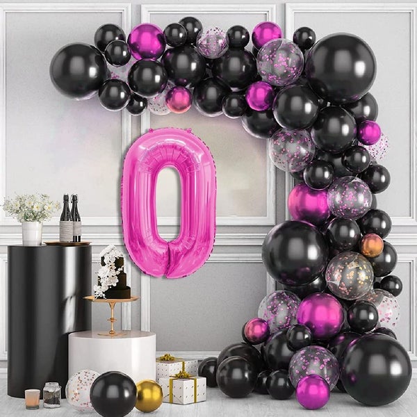Party Decorations Balloons Birthday Number 32Inch #0 *Local Buy* Carousel 2