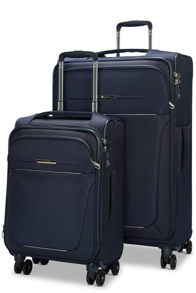 Samsonite B-Lite 5 55cm & 78cm Softside Luggage Set Navy Carousel 1