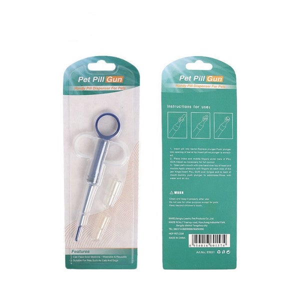 Pet Dog Cat Pill Tablet Capsule Popper Piller Dispenser Syringe Gun Pusher Carousel 2