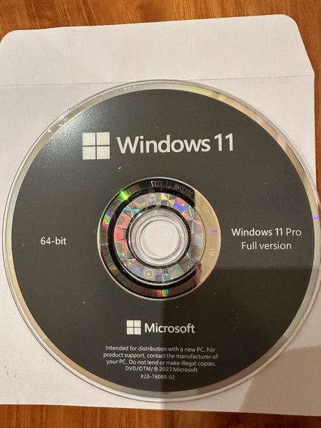 WIN 11 64 Bit Install System Recovery Software DVD Disc Repair Reinstall Carousel 1